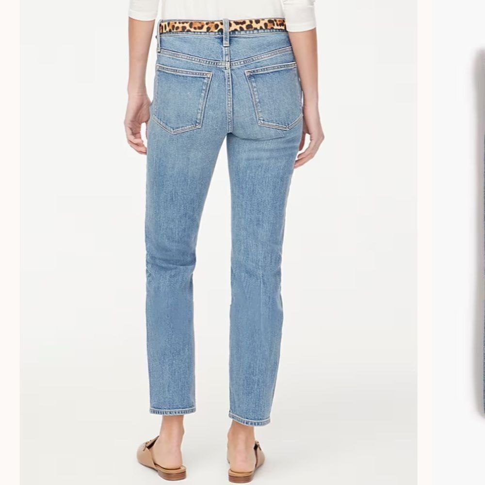 J.Crew Factory Slim Boyfriend Jean Women’s Size 26 Light Wash All-Day Stretch - Picture 2 of 12